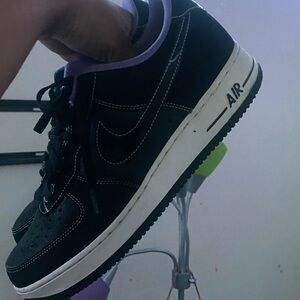 Nike Black and White Air Sneakers